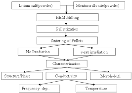 Schematic Flow Chart Of Synthesis And Characterization Of Li