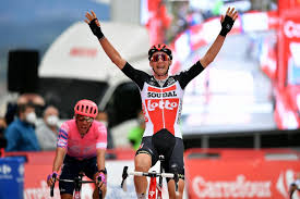 Primoz roglic remains in the overall lead after stage 14 (image credit: Tim Wellens Powers To Second Breakaway Win Of The Vuelta A Espana 2020 On Stage 14 Cycling Weekly