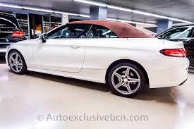 Mercedes C 220 D 4matic Cabrio Amg Auto Exclusive Bcn Mercedes C 220 Mercedes Nuevo Mercedes