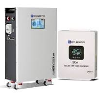 ECO-WORTHY PowerMega 314 Home Backup Power 16.08KWh 51.2V 314Ah Battery+5kW  48V Off Grid Inverter