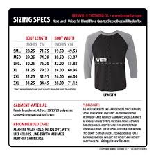 Next Level Unisex Shirt Sizing Coolmine Community School