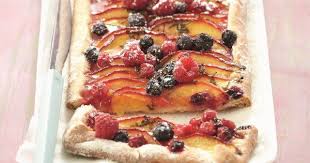 Tarte Aux Fruits D Ete Et Au Basilic Tarte Aux Fruits Tarte Aux Nectarines Recette