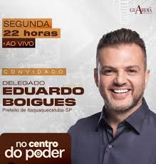 Eduardo Boigues é o entrevistado de “No Centro do Poder” que estreia nesta  2ª feira