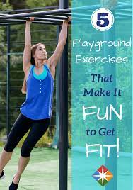 5 Playground Exercises For Parents And Kids At Heart Playground Workout Fitness Inspiration Fitness Motivation Inspiration