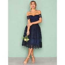 Chi Chi London Estelle Dress 110 Liked On Polyvore Featuring Dresses Navy Party D Cocktail Dress Lace Navy Blue Lace Cocktail Dress Green Cocktail Dress