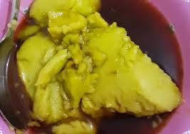 Masak hingga menjadi bubur sumsum warna hijau. Resep Bubur Sumsum Pandan Yang Enak Resep Terbaik