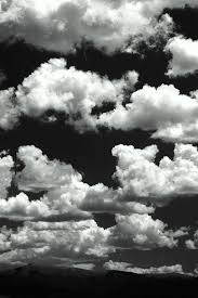 Aesthetic Black And White Sky Background High Clouds Mountain Horizon Fluffy White Black And By Simplylodge 45 00 Black And White Photo Wall Black Aesthetic Wallpaper Black And White Picture Wall