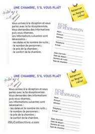 Jeu De Roles Pour Faire Une Reservation A L 39 Hotel Fiches Fle Fle Fiches Enseignant Fle