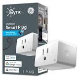 GE Cync Indoor Smart Plug, Smart Outlet Control, Matter ...