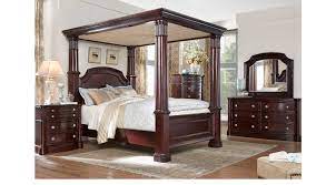 Luxury villa design bedroom set furntiture king size bed set 1.materials all dried,and being having special treatment,selected hard solid wood as the inner frame. Dumont Cherry 6 Pc King Canopy Bedroom Traditional