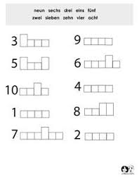 German Number Printout Spanisch Lernen Fur Kinder Deutsch Fur Auslander Englisch Lernen Kinder