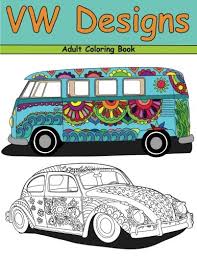 999 x 990 png 249 кб. Vw Designs A Groovy Adult Coloring Book Biggio Jordan 9781945803505 Amazon Com Books