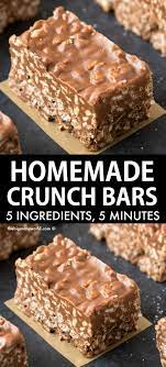 Homemade Crunch Bars Award Winning Recipe The Big Man S World Recipe In 2020 Crunch Bars Recipe Homemade Sweets Delicious Desserts