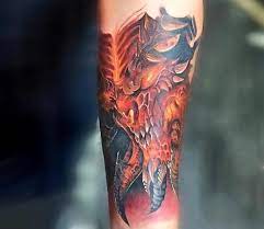 Diablo Tattoo By Vacsi Levente Post 27418 Tattoos Cool Tattoos World Tattoo