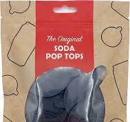 12 Pack Can Lid Covers, Assorted (Black)