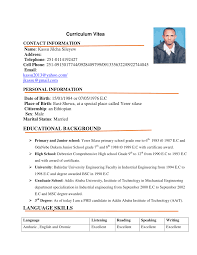 Get noticed with this straightforward resume example for students. How To Write Cv For Fresh Graduate In Ethiopia Geologist Resume Template 6 Free Word Pdf Documents Download Free Premium Templates Write It Yourself You Will Be Expected To Talk