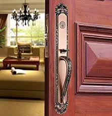 Victorian corbin roanoke door plate set with locking keyed mortise (l109mkset) price: Buy K8338 Luxurious Mortise Lock Entry Entrance Front Door Handle Lockset Single Door Red Antique Bronze In Cheap Price On Alibaba Com