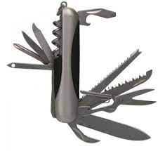 Nama 15 In 1 Stainless Steel Pocket Knife 9cm Merk Krisbow Tipe Kw 01 3421 Status Siap Berat Kirim 1 Kg