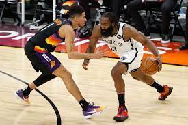 James harden talks to the media after game against the suns. James Harden Leads Epic Brooklyn Nets Comeback Over Phoenix Suns Daily Sabah