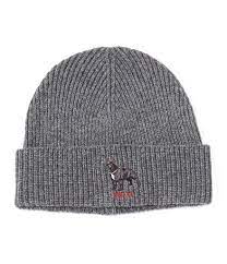 Polo Ralph Lauren Men S French Bulldog Cuff Beanie Hat Grey N A Polo Ralph Lauren Mens Beanie Hats Polo Ralph Lauren