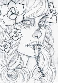 See more ideas about coloring pages, skull coloring pages, adult coloring pages. Dia De Los Muertos By Boozits On Deviantart Skull Coloring Pages Skull Girl Drawing Drawings