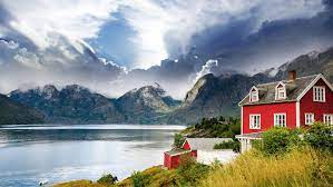 A collection of the top 69 norway wallpapers and backgrounds available for download for free. Beautiful Pictures Norway Nature Mountains Beautiful Houses Norway Hd Wallpaper Norway Landscape Landscape Wallpaper Beautiful Landscapes