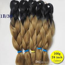 Can kanekalon hair be curled? Ombre Kanekalon Braiding Hair 1b 30 Two Tones Ombre Color Synthetic Jumbo Braids Hair Wholesale Crochet Hair Extension Folded 24 Inch 100g Buy Hair Extensions In Bulk Hair Extensions In Bulk From Cutevirginhair