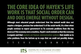 Institute For Humane Studies Liberty Quotes Economic Problems Social Order