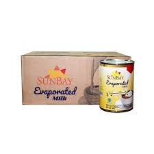 Evaporated milk adalah susu yang telah mengalami evaporasi tanpa penambahan gula. Susu Evaporasi Sunbay Murah