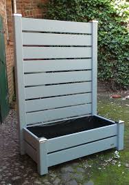 Mobiler Sichtschutz Mit Pflanzkasten H190 Blumenkasten Darilyn Weiss Dekoration In 2020 Privacy Screen Privacy Fence Landscaping Garden Boxes Diy