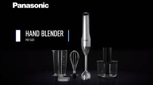 4 In 1 Hand Blender Mx S401 Powerful And Precise Preparation For Various Cuisines Youtube