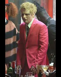 Get bad habits for 59p on itunes: Ed Sheeran Bad Habits Pink Suit Men S Pink Suit California Jackets