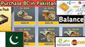 How To Purchase Bc In Pakistan Pubg Mobile Lite Sim Balance Jazzcash Easypaisa Clasher Gaming Youtube