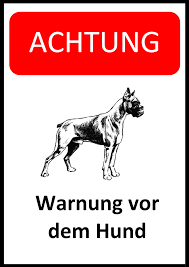 Dank selbstklebender rückseite lässt sich das schild unkompliziert auf diversen untergründen anbringen. Warnung Vor Dem Hunde Schild Zum Ausdrucken Pdf Word
