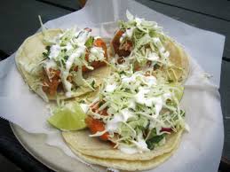 We love dining al fresco in our backyard, and these baja fish when the sun is shining we love dining al fresco in our backyard, and these baja fish tacos with mango coleslaw and these fish tacos are rather simple, really. Six Favorite Seafood Tacos From Around The East Bay