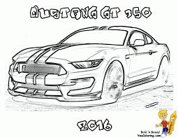 You could print the page out and use it as a stocking stuffer for the kids christmas stockings! Mustang Gt Coloring Pages