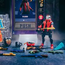 Each vending machine will randomly select a rarity. Amazon Com Fortnite Vending Machine Features 4 Inch X Lord Action Figure Includes 9 Weapons 4 Back Bling And 4 Building Material Pieces Toys Games