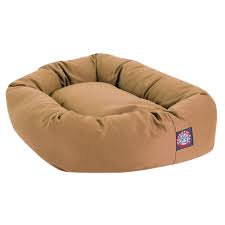 Magic dog super soft extra large dog bed orthopedic pet beds 47 inch jumbo washable anti slip dog sleeping mattress with removable cover, light grey xl 4.8 out of 5 stars 401 $59.99 $ 59. Majestic Pet Khaki Bagel Dog Bed 40 L X 29 W Petco