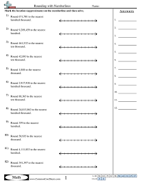 Among the complete standards for this grade, fourth graders will be asked to: Rounding Worksheets Free Distance Learning Worksheets And More Commoncoresheets
