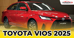 Toyota Vios 2025: Giá bán, thiết kế và thông số kỹ thuật mới nhất