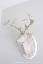 Diy Animal Head Wall Mount Southern Revivals Animal Head Wall Mount Paper Mache Wall Art Animal Heads