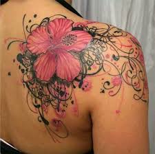 Hibiscus Cover Up Tattoo Designs For Women Feminine Tattoos Tattoos Beautiful Flower Tattoos