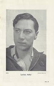 Clifford Odets "GOLDEN BOY" Luther Adler