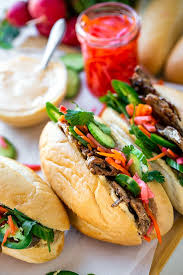 Banh Mi The Cozy Apron Recipe Recipes Banh Mi Banh Mi Sandwich Recipe