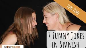 On their 25th wedding anniversary and during the banquet celebrating it, joseph was asked to give his friends a brief account of the benefits of a marriage of. Funny Jokes In Spanish That Ll Make Laugh Your Way To Fluency