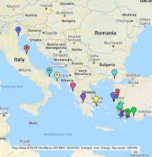 (1 mar 2020) small groups of migrants on sunday were seen crossing the evros river between turkey and greece on a small boat.the migrants made the crossing n. Ferries Italy Turkey Via Greece Google My Maps