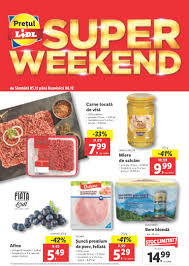 Lidl, una cadena de supermercados de origen alemán, destaca por ofrecer un extenso catálogo de productos a precios asequibles. Super Sambata Lidl 5 Decembrie Lidl Super Weekend 5 Decembrie 6 Decembrie