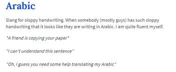 21 Definitions Urban Dictionary Gave Arab Related Things