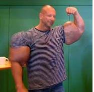 The former soldier became an internet sensation after sharing pictures of his cartoonish arms. Body Builders Inject Popeye Oil For Giant Biceps Boing Boing
