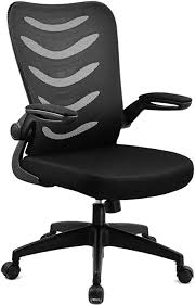 People are looking for desks and desk chairs for working from home. Comhoma Office Desk Chair With Armrest Office Computer Chairs Ergonomic Conference Executive Manager Work Chair Black Amazon Co Uk Kitchen Home